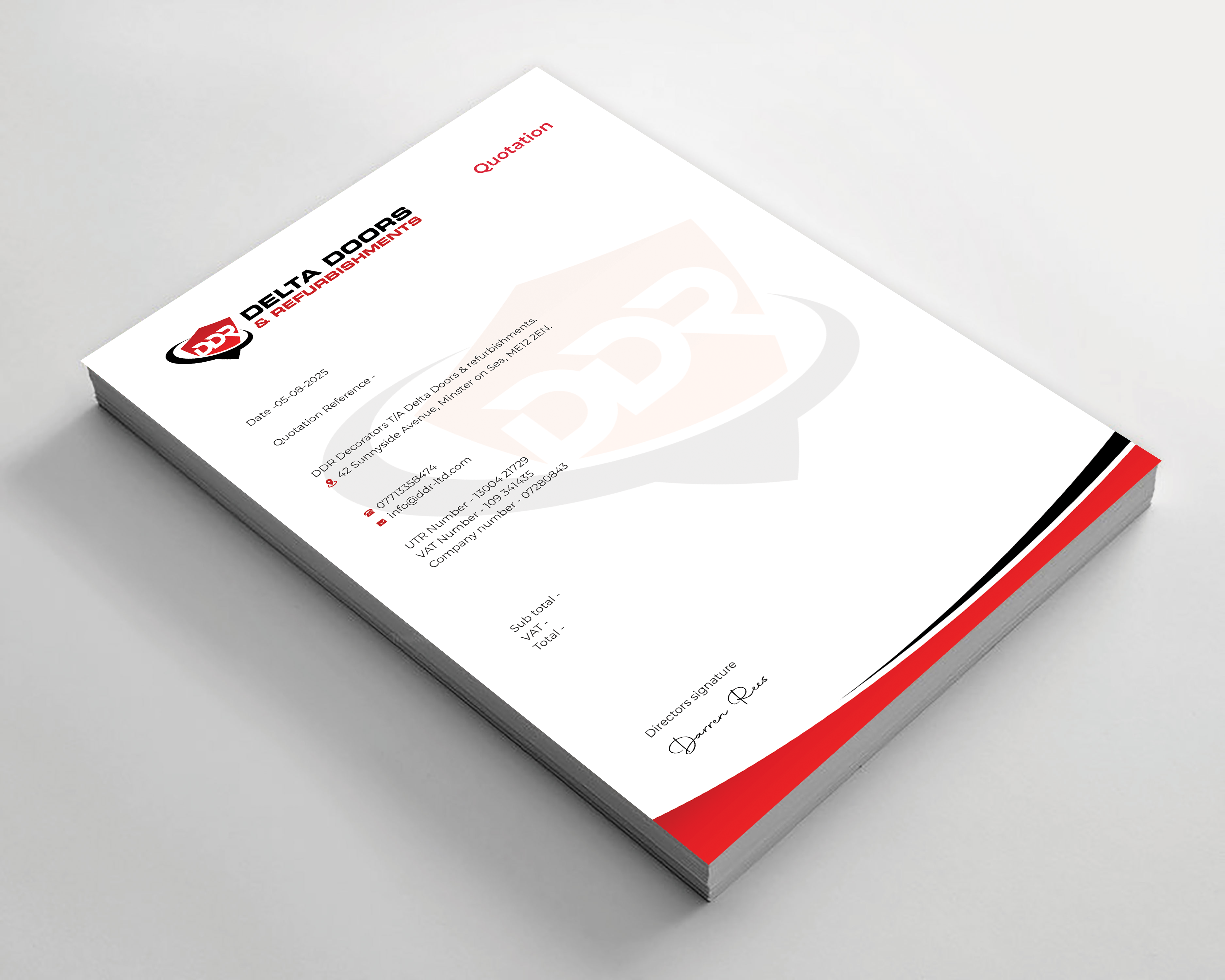 Letterhead Design by Expert Bappy for this project | Design #35270680