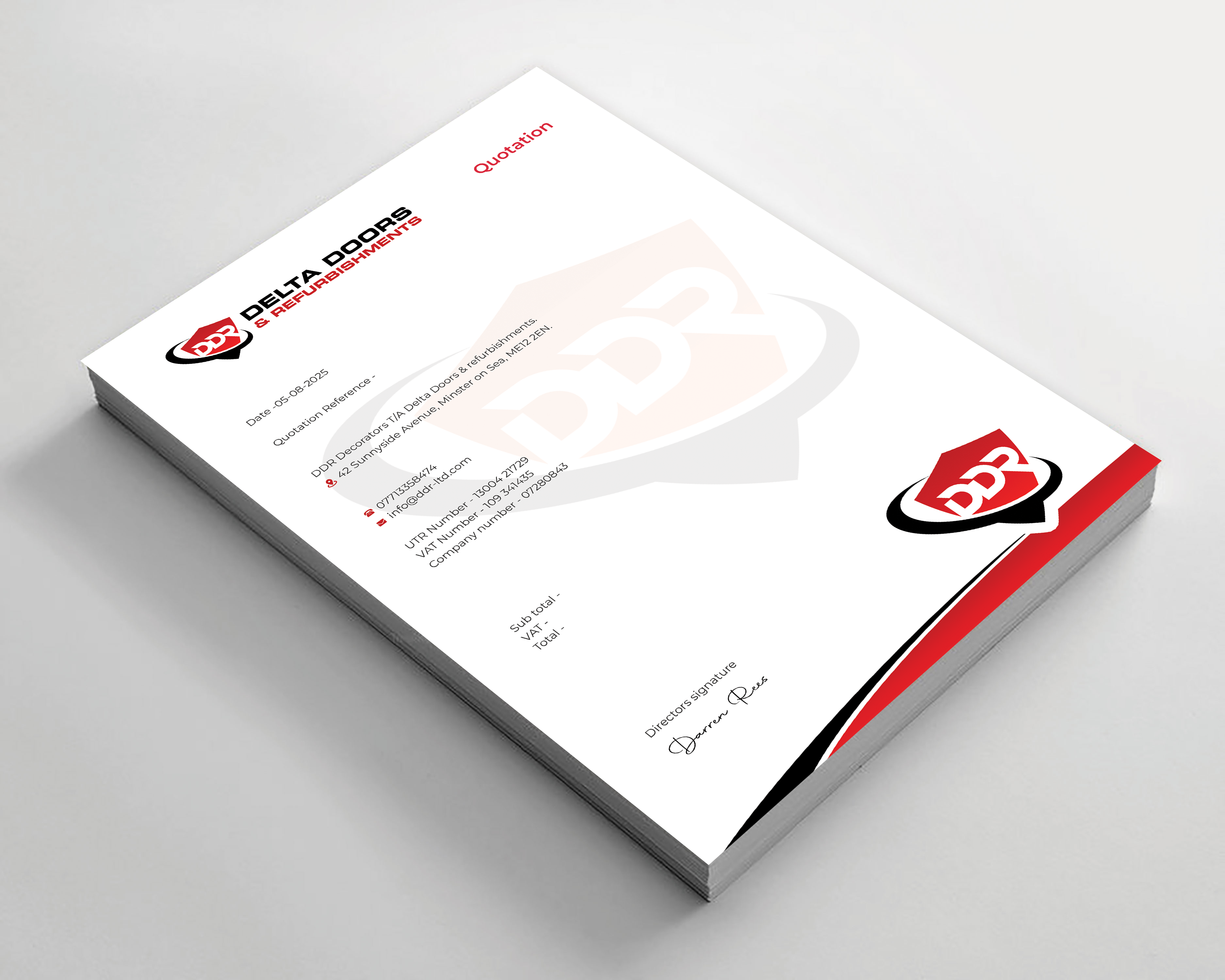 Letterhead Design by Expert Bappy for this project | Design #35270698