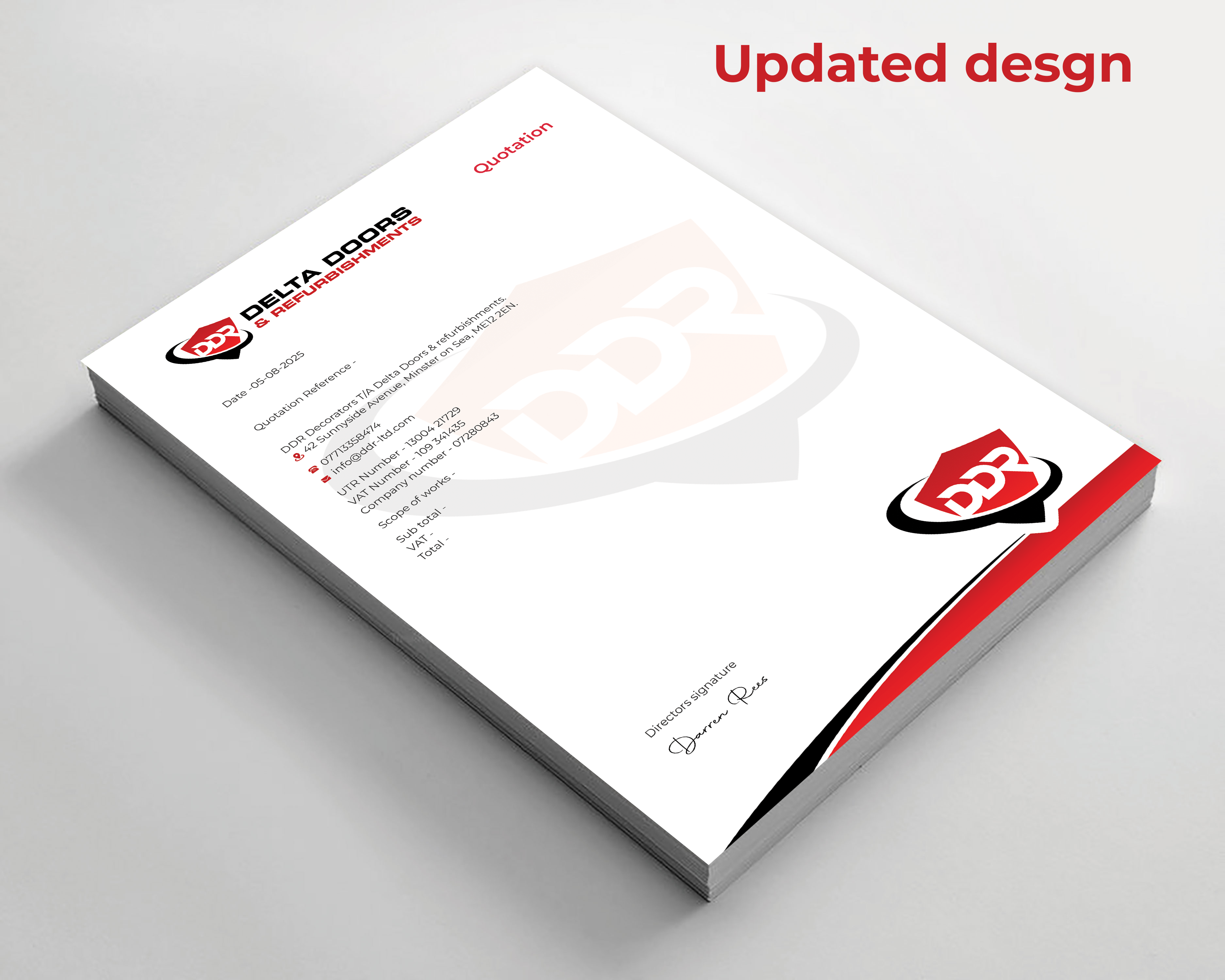 Letterhead Design by Expert Bappy for this project | Design #35272320