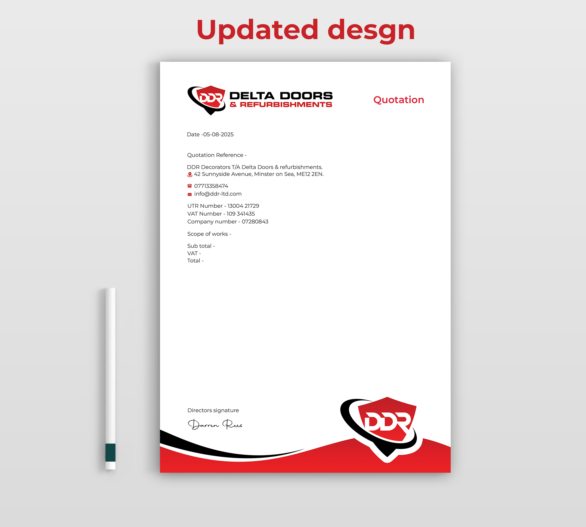 Letterhead Design by Expert Bappy for this project | Design #35272460