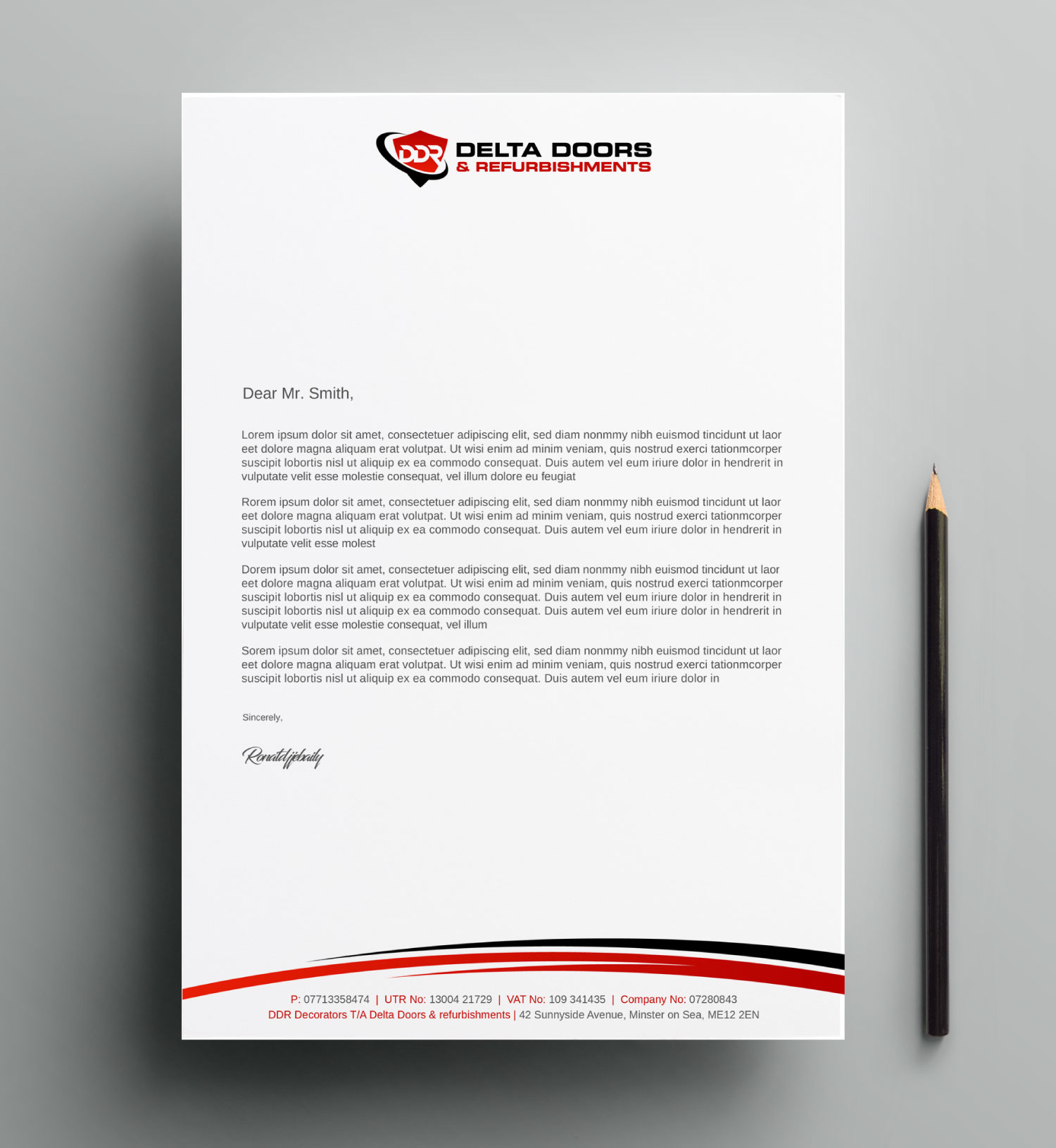 Letterhead Design by LAXMI DESIGNHUB for this project | Design #35256772