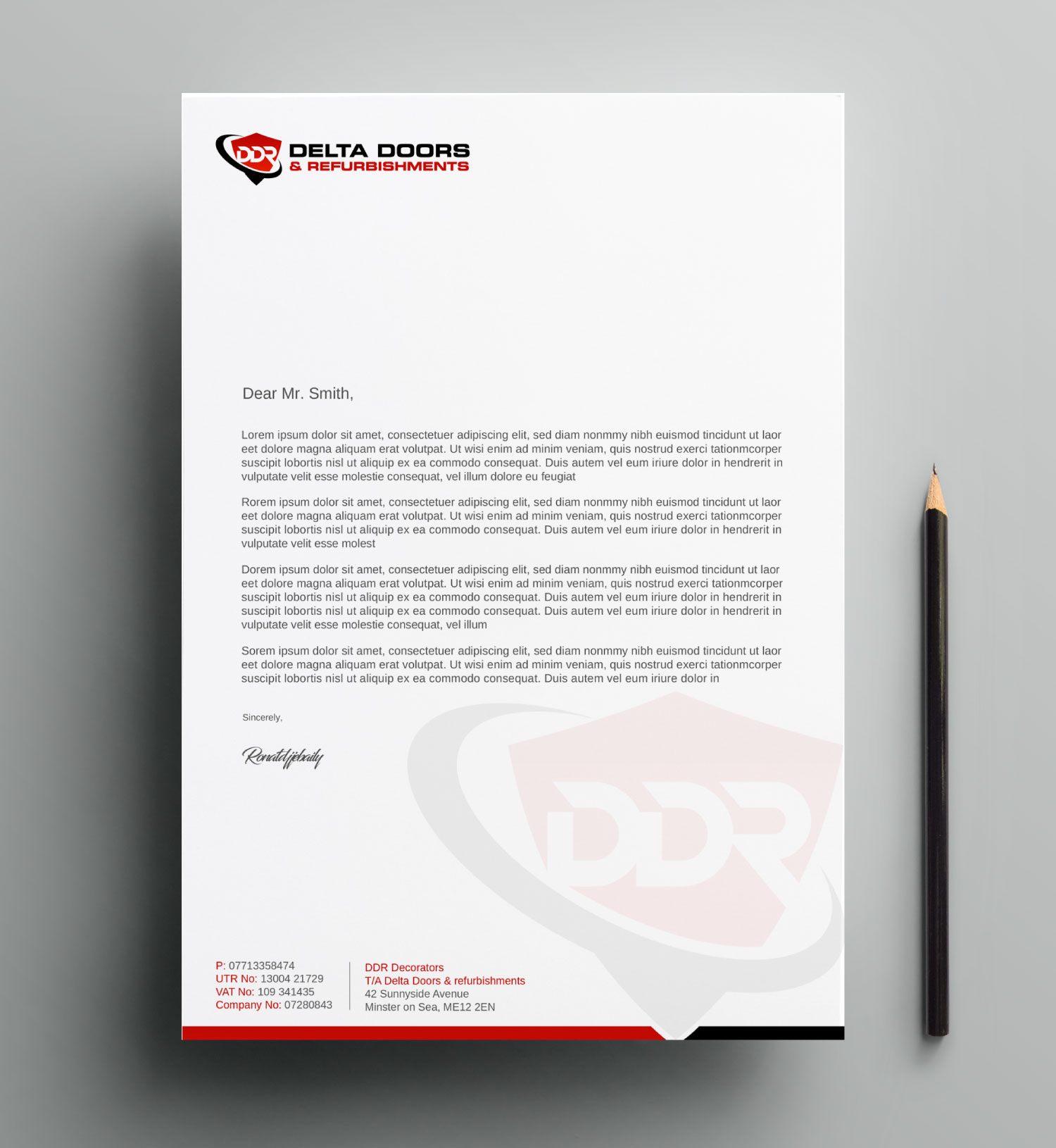 Letterhead Design by LAXMI DESIGNHUB for this project | Design #35256773