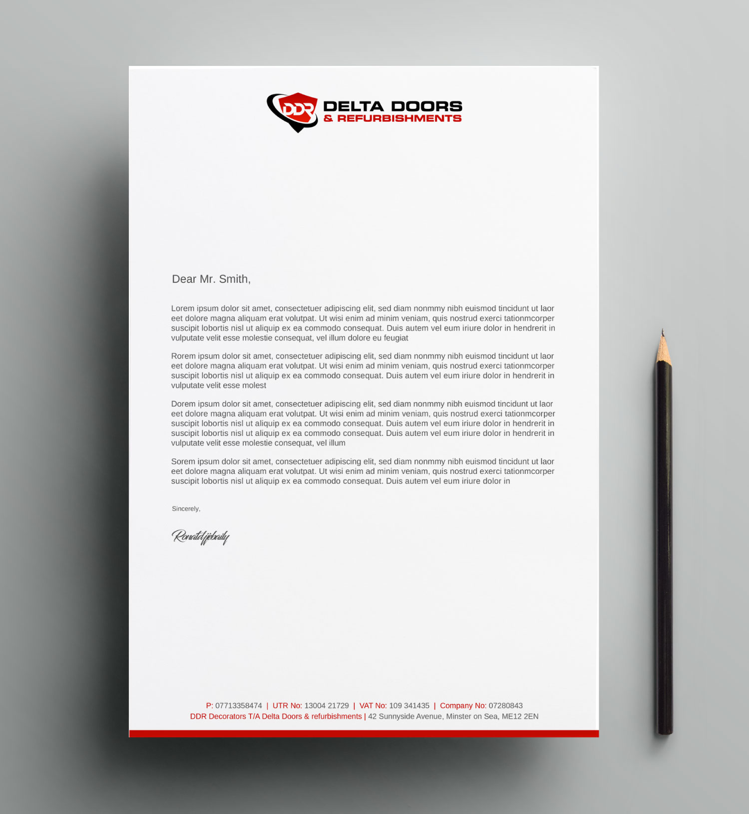 Letterhead Design by LAXMI DESIGNHUB for this project | Design #35256774