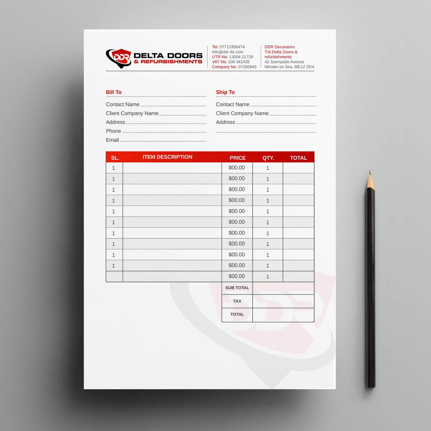 Letterhead Design by LAXMI DESIGNHUB for this project | Design #35262574