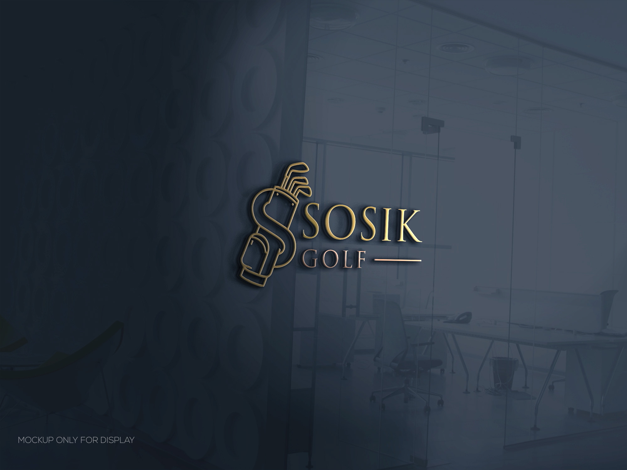 Logo Design by LogoEon for Sosik Golf LLC | Design #35260840