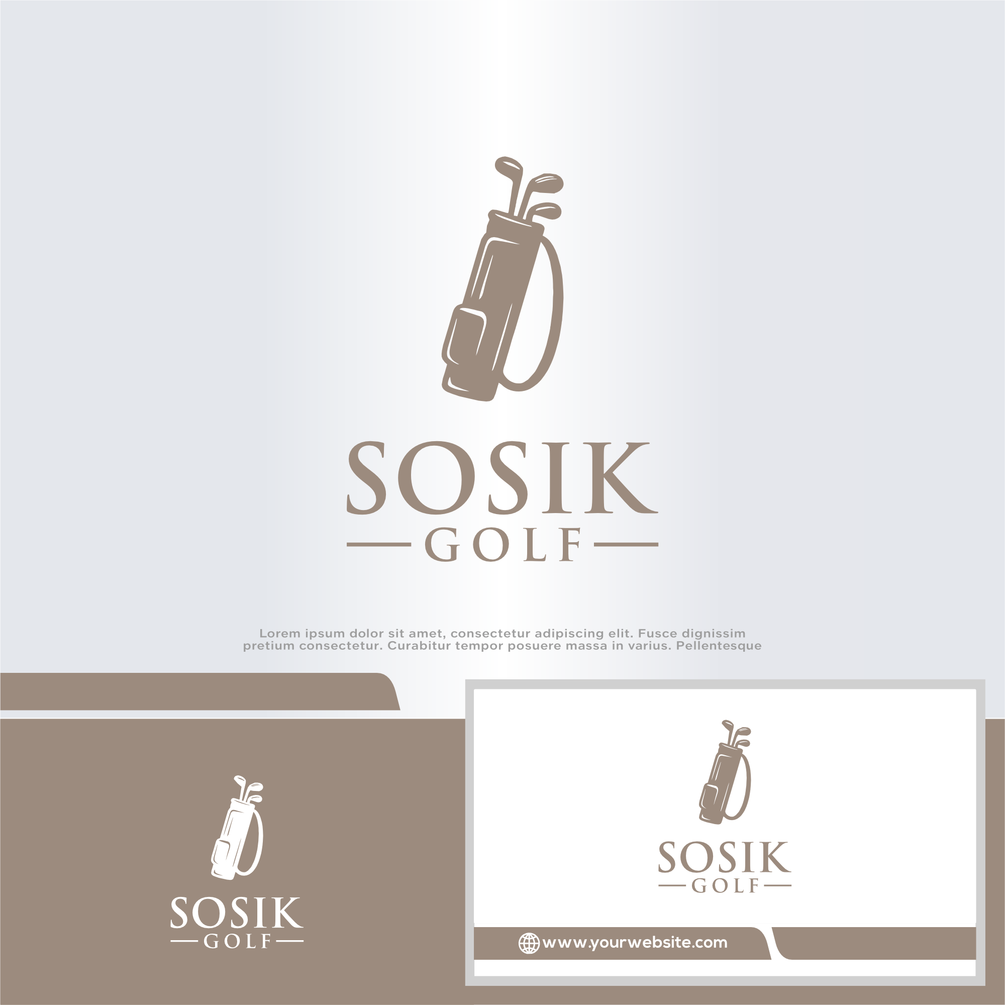 Logo Design by win it for Sosik Golf LLC | Design #35261889