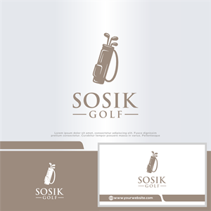 Logo Design by win it for Sosik Golf LLC | Design: #35261889