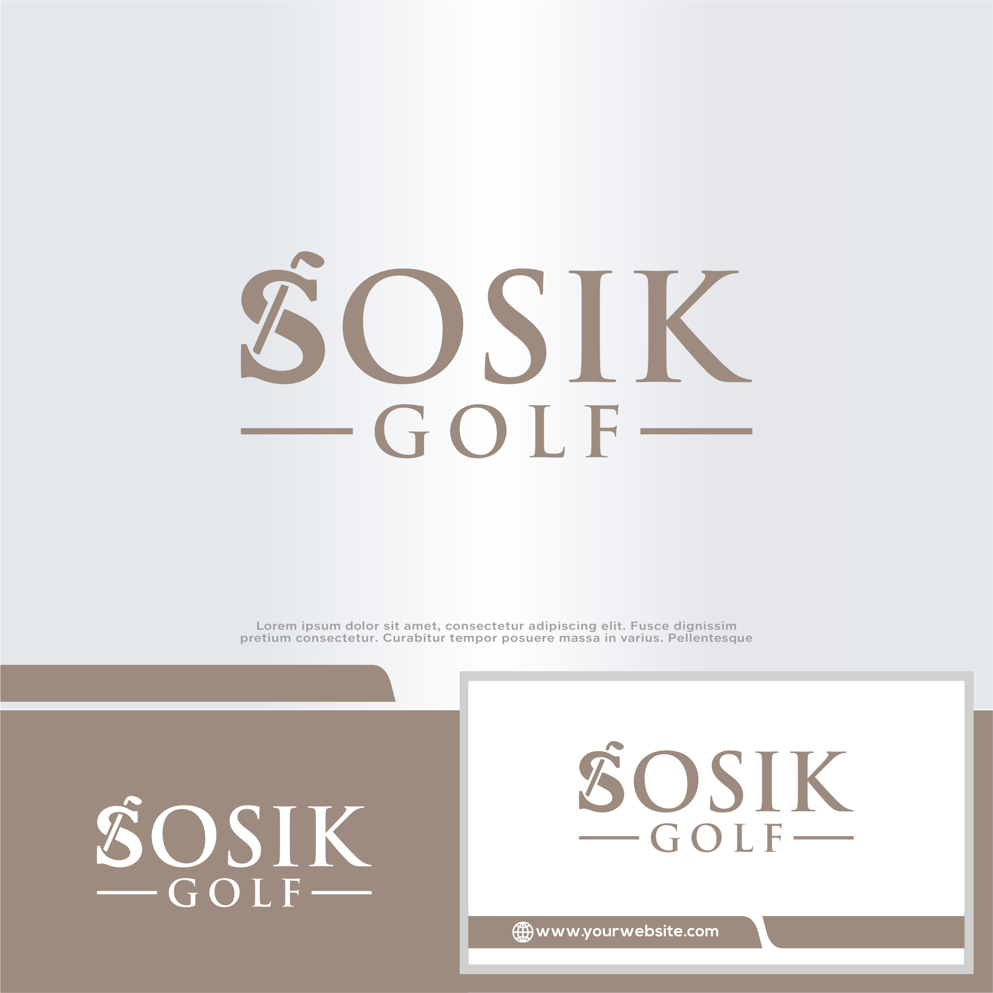 Logo Design by win it for Sosik Golf LLC | Design #35261891