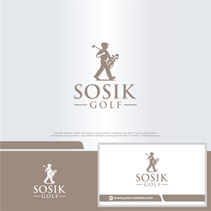 Logo Design by win it for Sosik Golf LLC | Design: #35264224