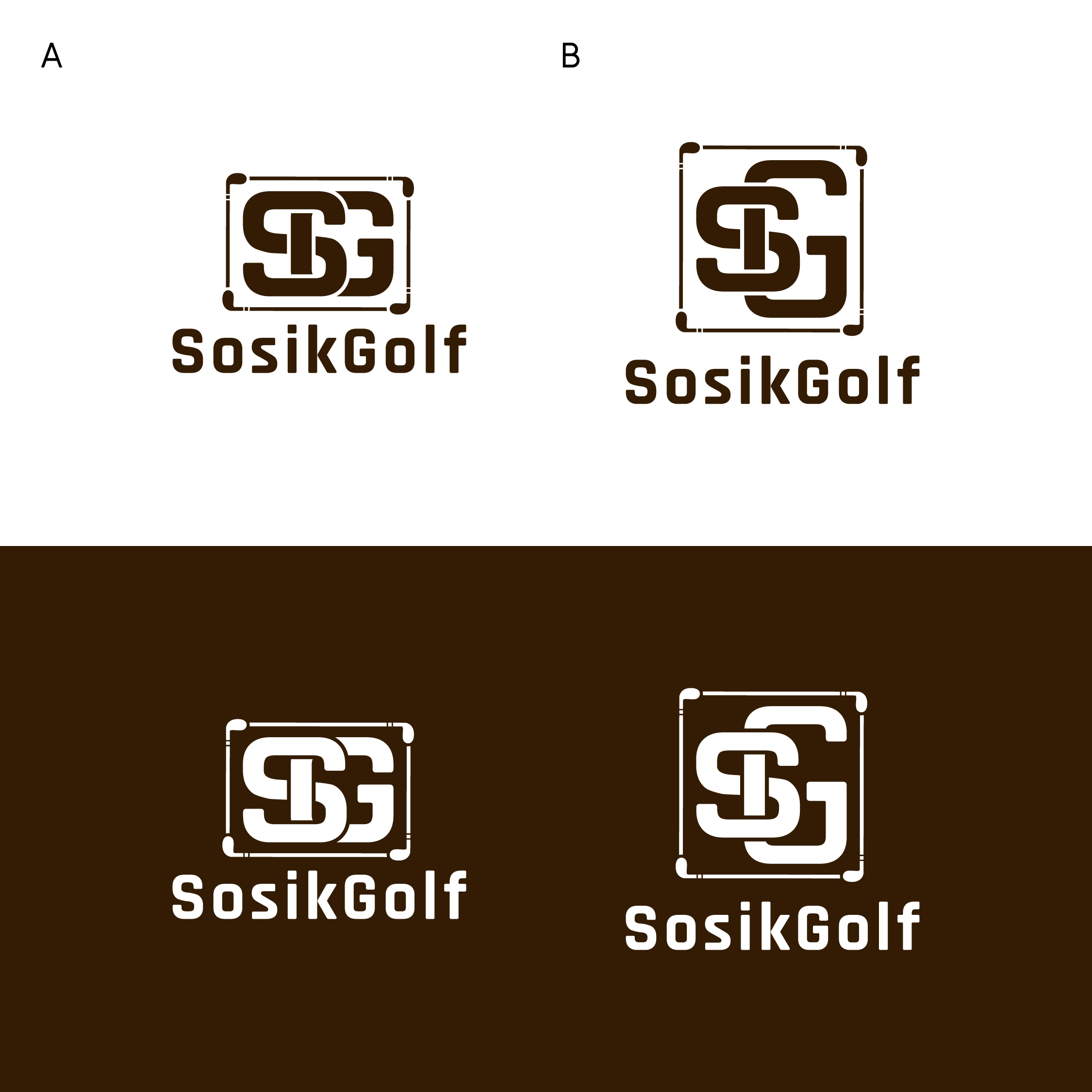 Logo Design by Titan Solbiz for Sosik Golf LLC | Design #35279920