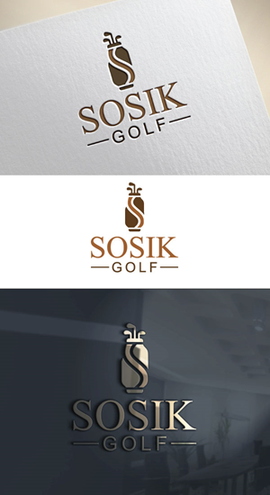 Logo Design by AB design ..... for Sosik Golf LLC | Design: #35259049