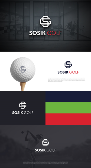 Logo Design by Humphrey™ for Sosik Golf LLC | Design: #35275999