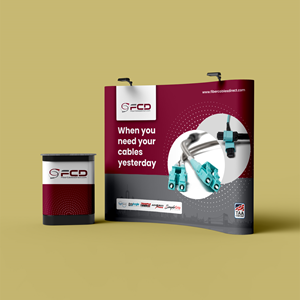 Design de Stand d'Exposition par Dhimant Maloo pour FiberCablesDirect.com | Design : #35264609