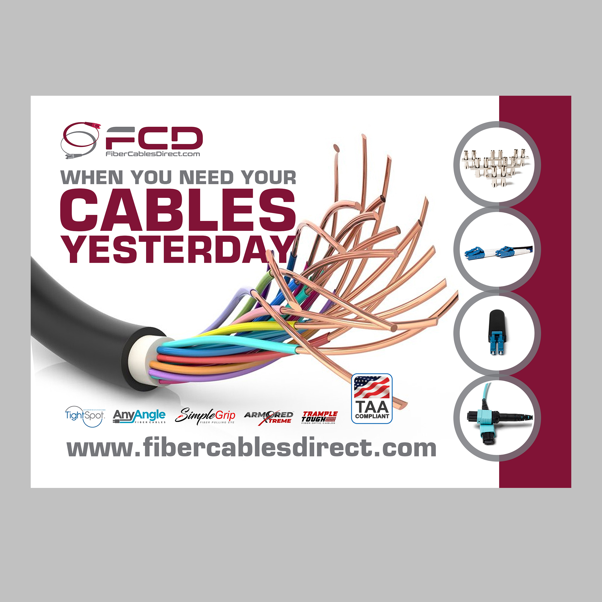 Design de Stand d'Exposition par debdesign pour FiberCablesDirect.com | Design #35271872