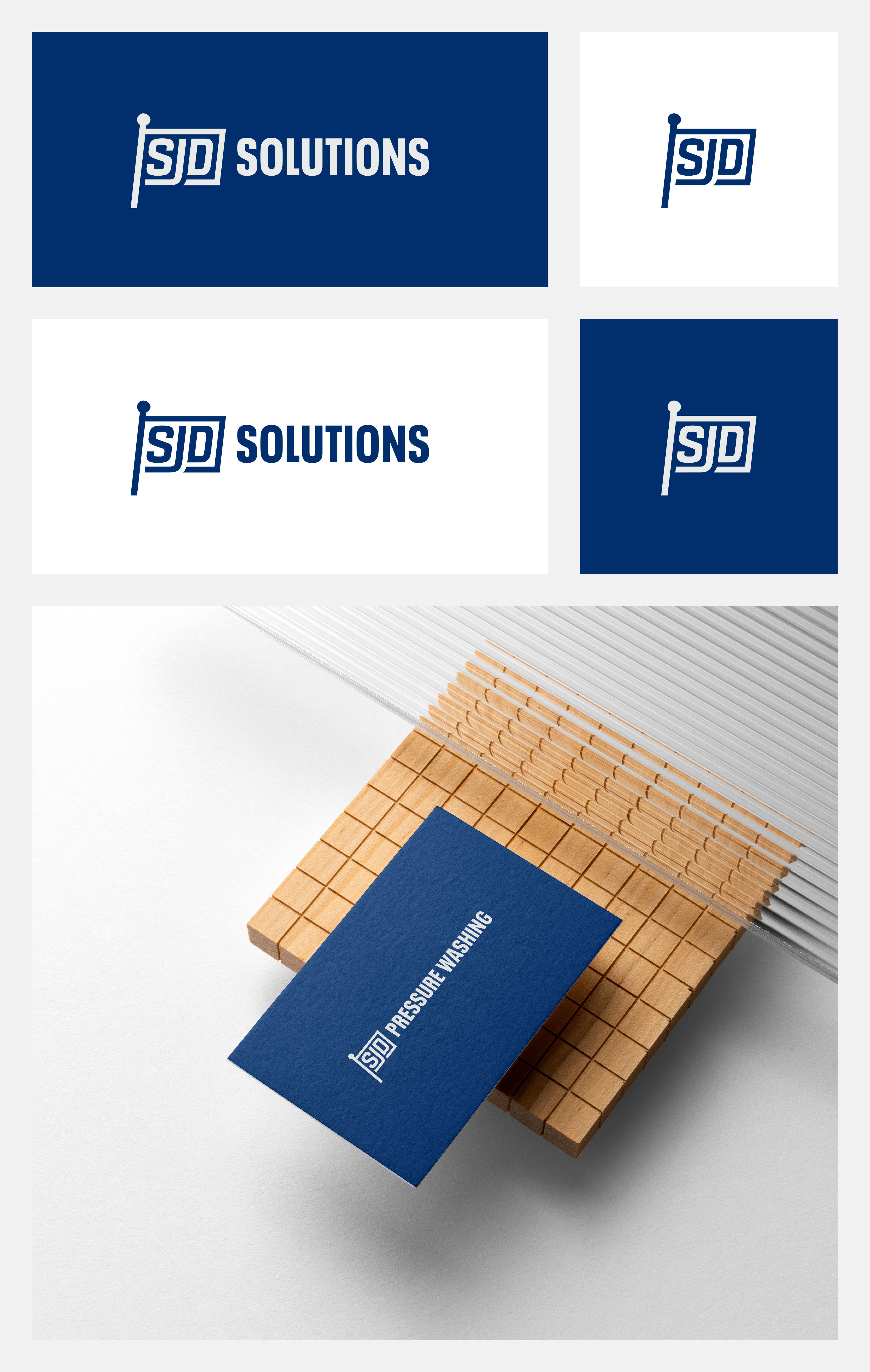 Logo-Design von Ha.Connick für SJD Solutions | Design #35266809
