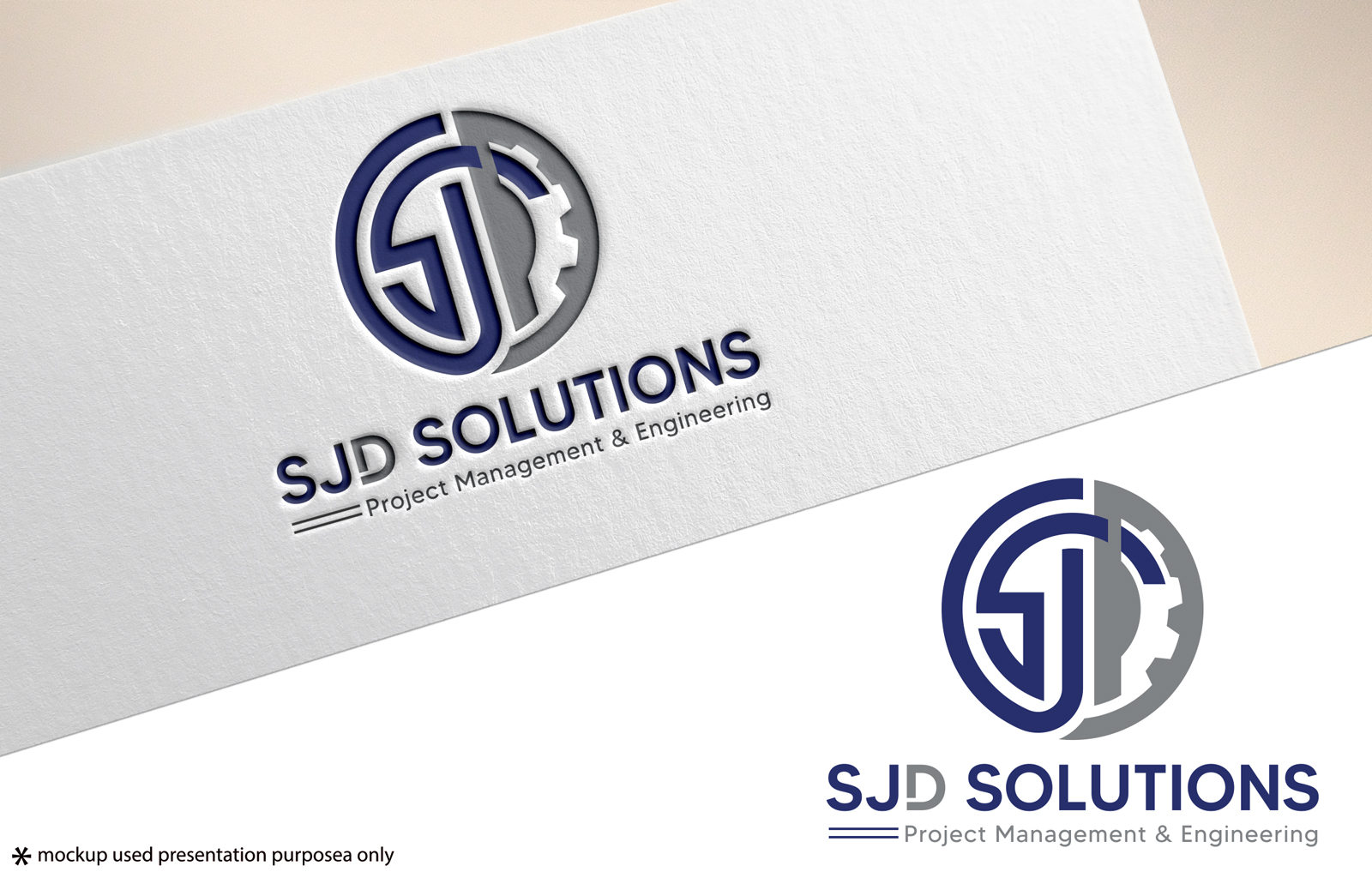 Logo-Design von Rubia@ für SJD Solutions | Design #35261234