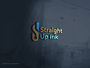 Logo-Design von LogoEon für Straight-Up Ink | Design: #35262297