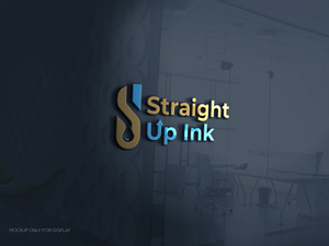 Logo Design by LogoEon for Straight-Up Ink | Design: #35262298