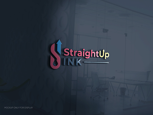 Logo Design by LogoEon for Straight-Up Ink | Design: #35262509