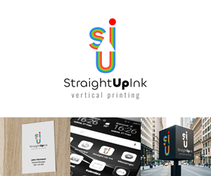 Logo Design by Amenhotep for Straight-Up Ink | Design: #35285945