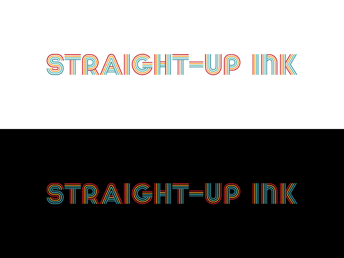 Logo Design by 439 Creations for Straight-Up Ink | Design #35266480