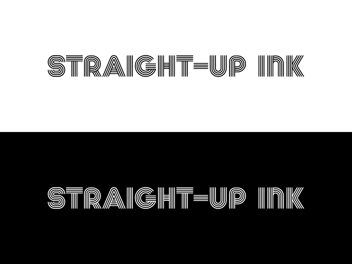Design de Logo par 439 Creations pour Straight-Up Ink | Design #35268495