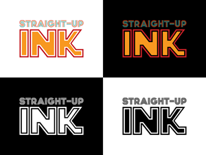 Logo Design by 439 Creations for Straight-Up Ink | Design: #35268586
