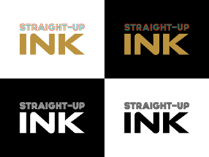 Logo Design by 439 Creations for Straight-Up Ink | Design: #35269011