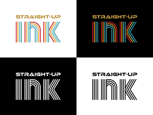 Logo Design by 439 Creations for Straight-Up Ink | Design: #35269012