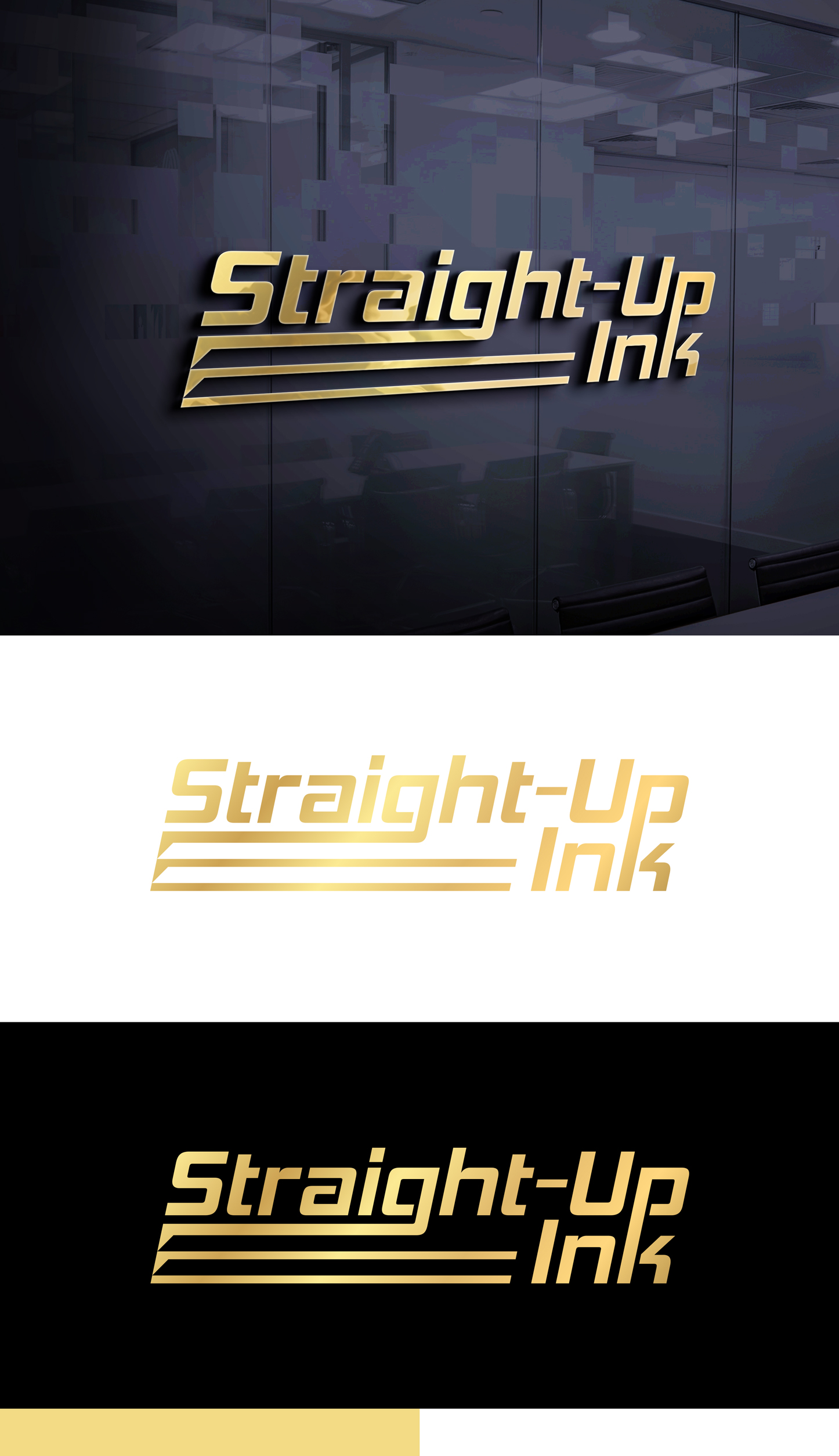 Logo Design by loveqis for Straight-Up Ink | Design #35261586