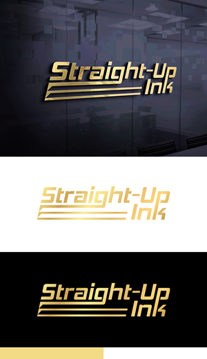 Logo Design by loveqis for Straight-Up Ink | Design: #35261586