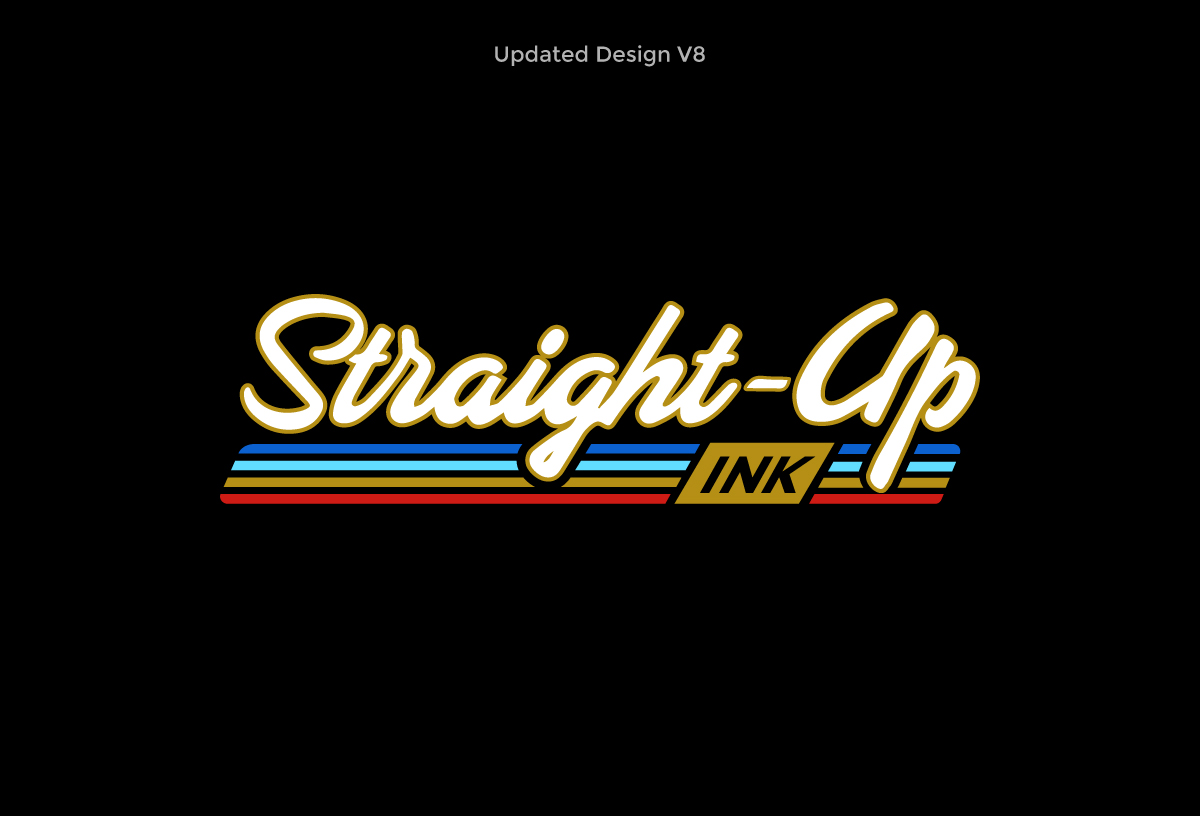 Logo Design by apik. for Straight-Up Ink | Design #35338760