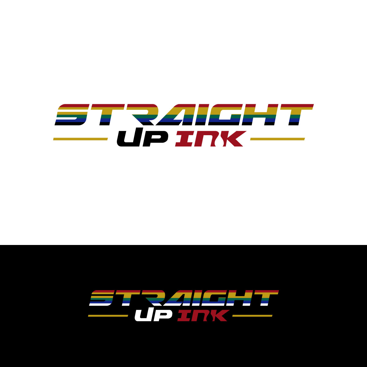 Logo Design by Alex Henry for Straight-Up Ink | Design #35261826