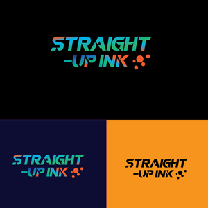 Logo Design by fly  design for Straight-Up Ink | Design: #35266255