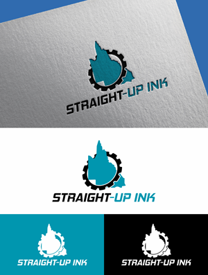 Logo Design by fly  design for Straight-Up Ink | Design: #35266256