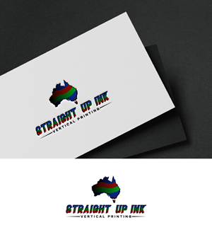 Logo Design by fly  design for Straight-Up Ink | Design: #35266259