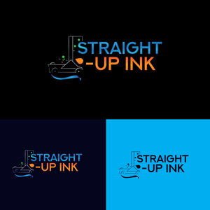 Logo Design by fly  design for Straight-Up Ink | Design: #35266260