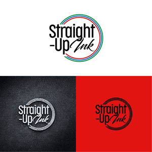 Logo Design by fly  design for Straight-Up Ink | Design: #35266262