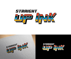 Logo Design by Ansh Design for Straight-Up Ink | Design: #35262788