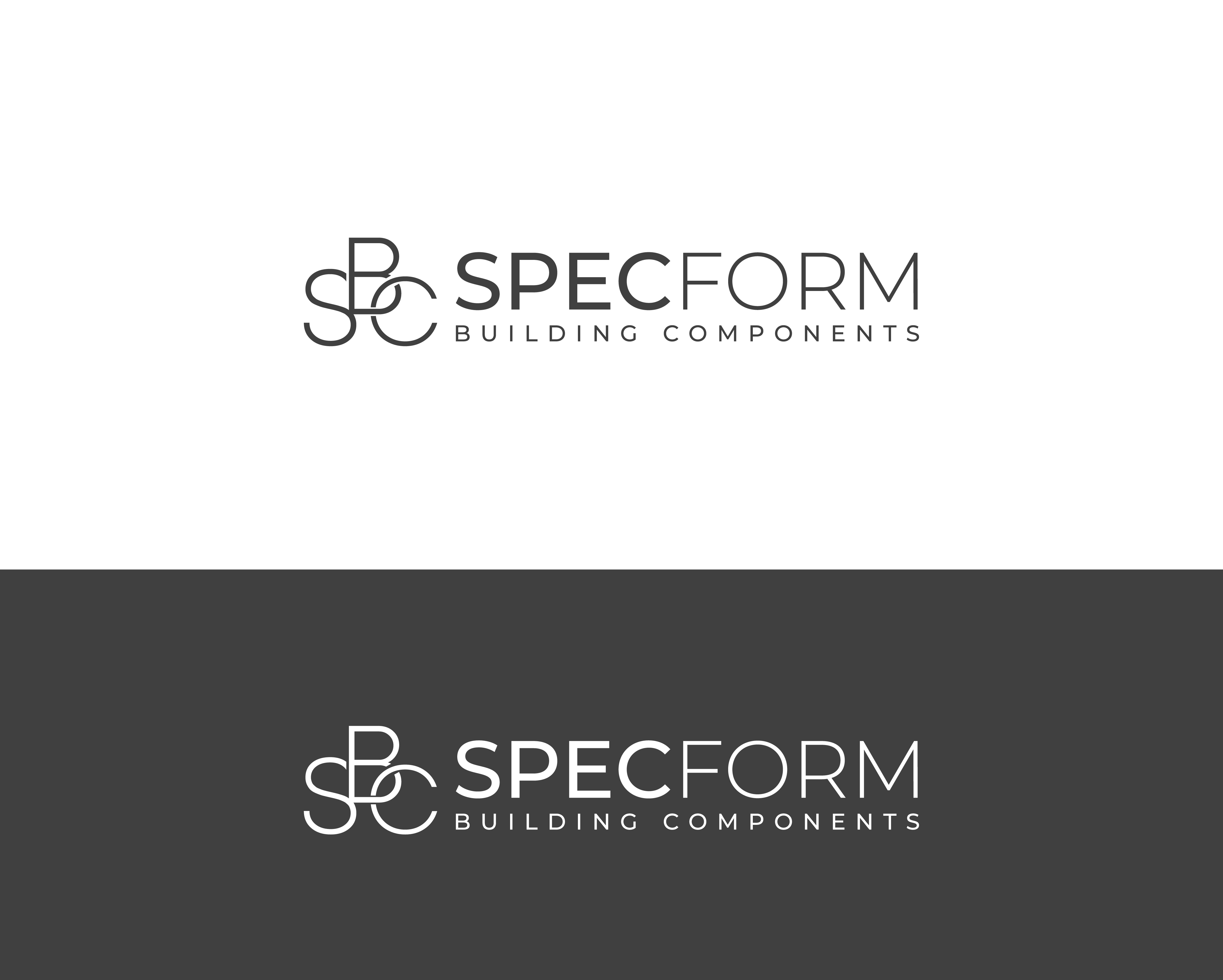 Logo-Design von SF Creative für Specform Building Components LLC | Design #35267230