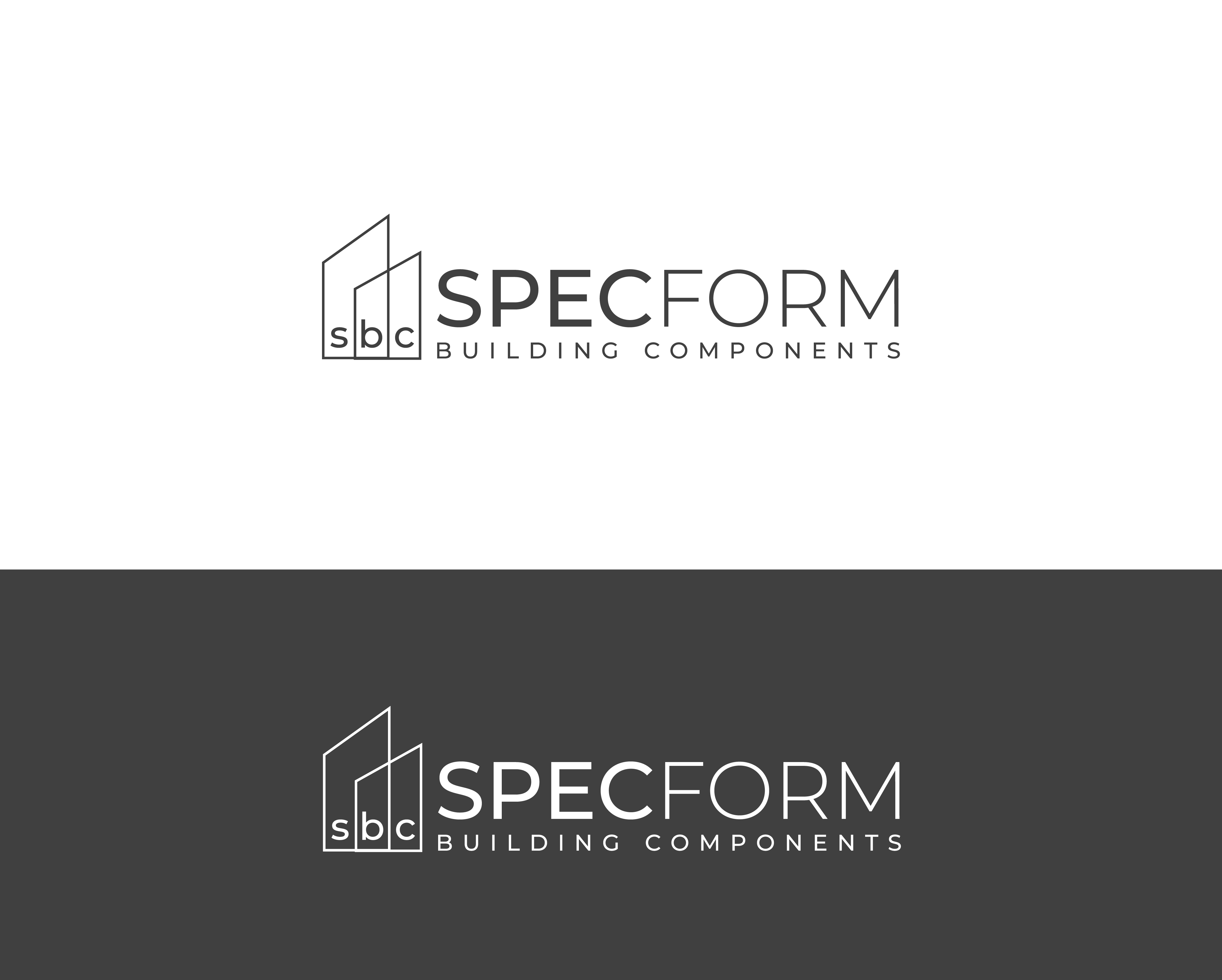 Diseño de Logo por SF Creative para Specform Building Components LLC | Diseño #35267387