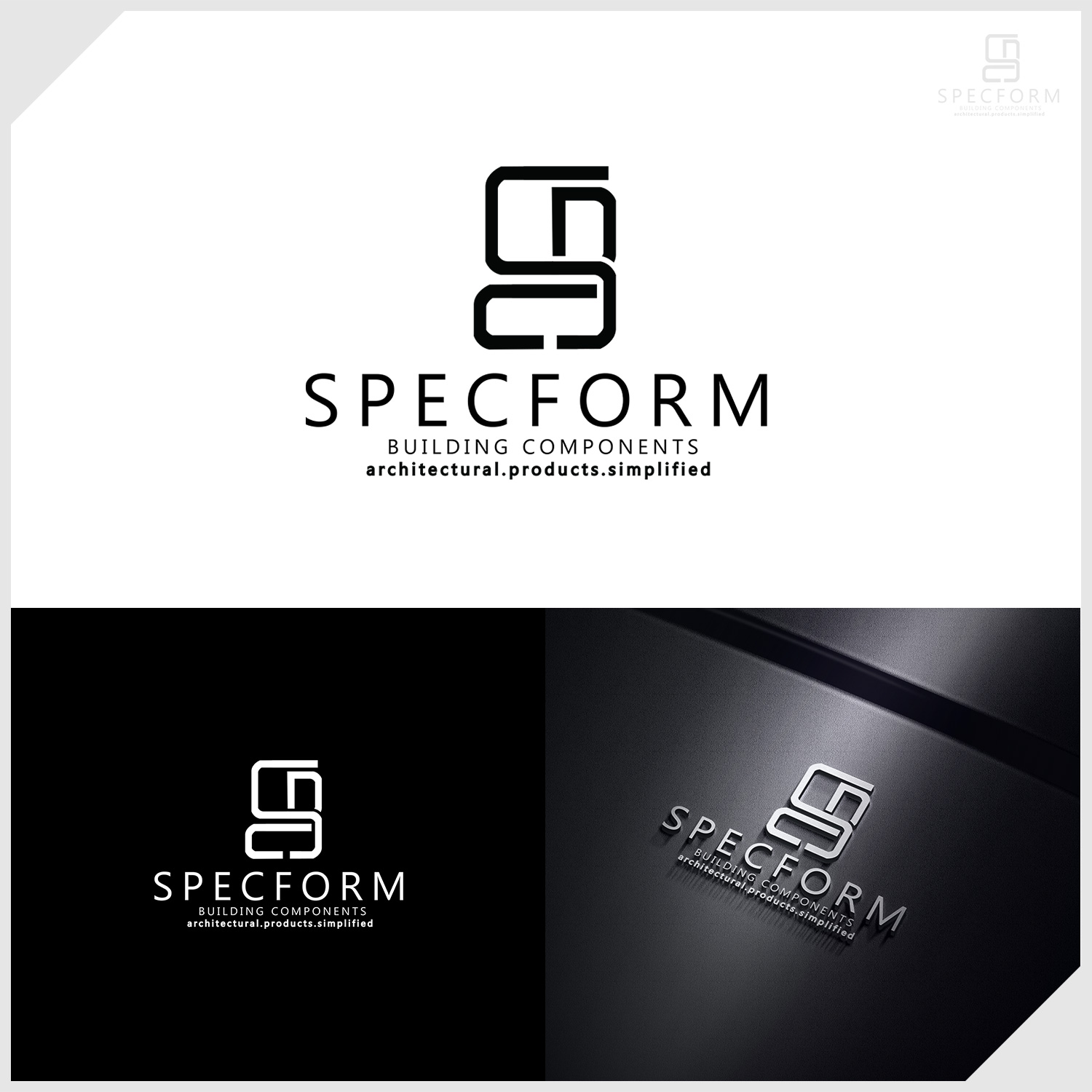 Logo Design by IDesign1606 for Specform Building Components LLC | Design #35279206