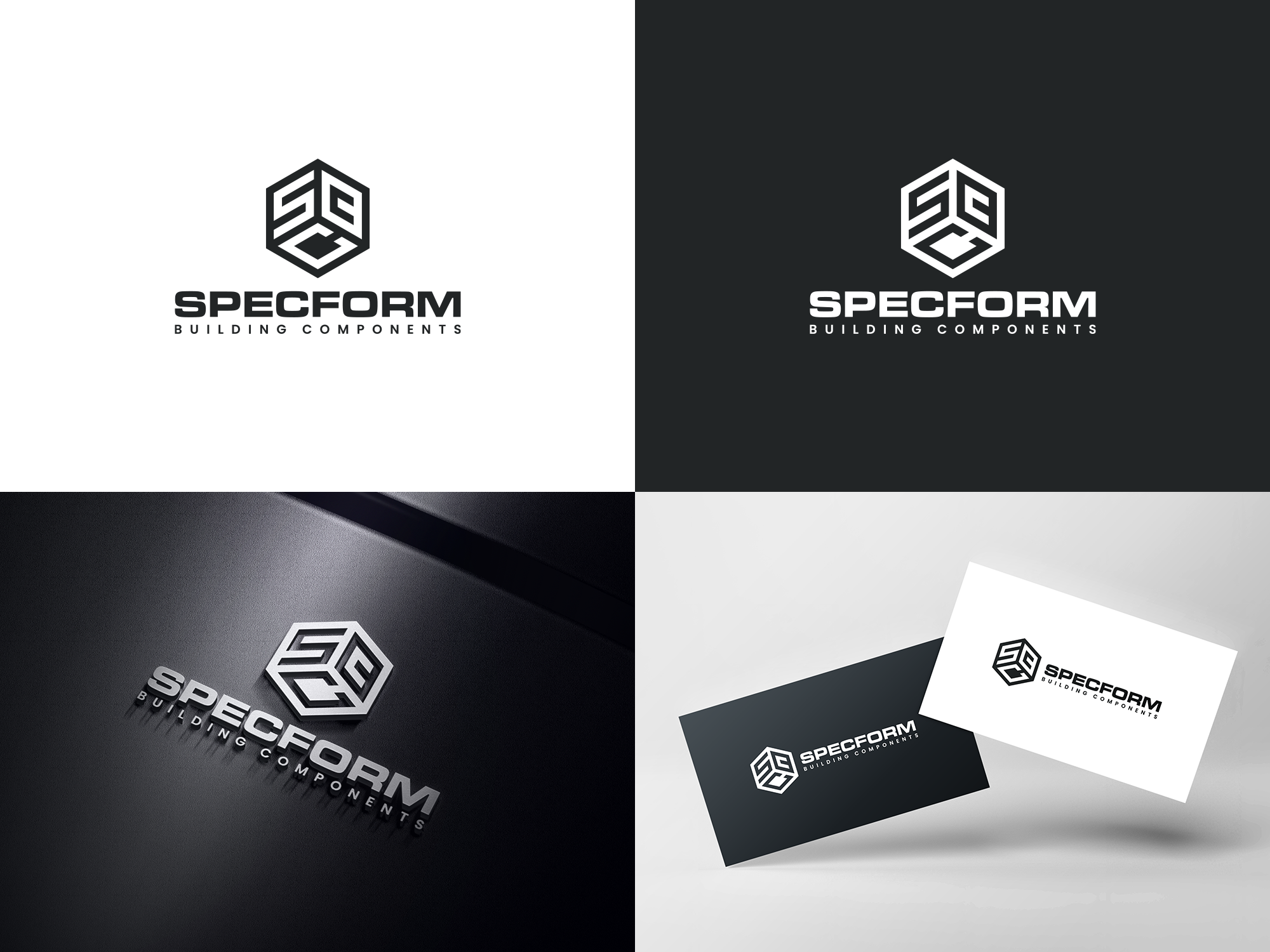 Diseño de Logo por COLOUR CREATIVE para Specform Building Components LLC | Diseño #35302412