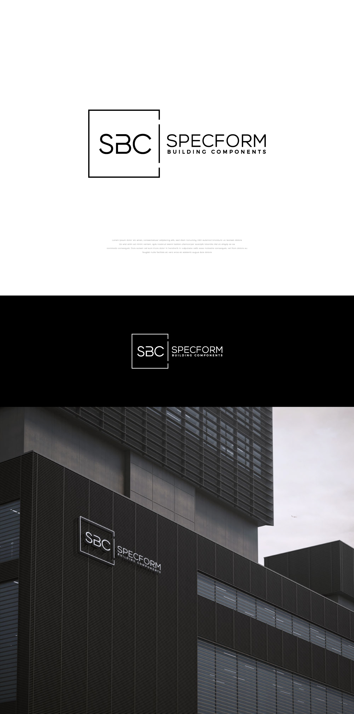 Logo-Design von apik. für Specform Building Components LLC | Design #35268261