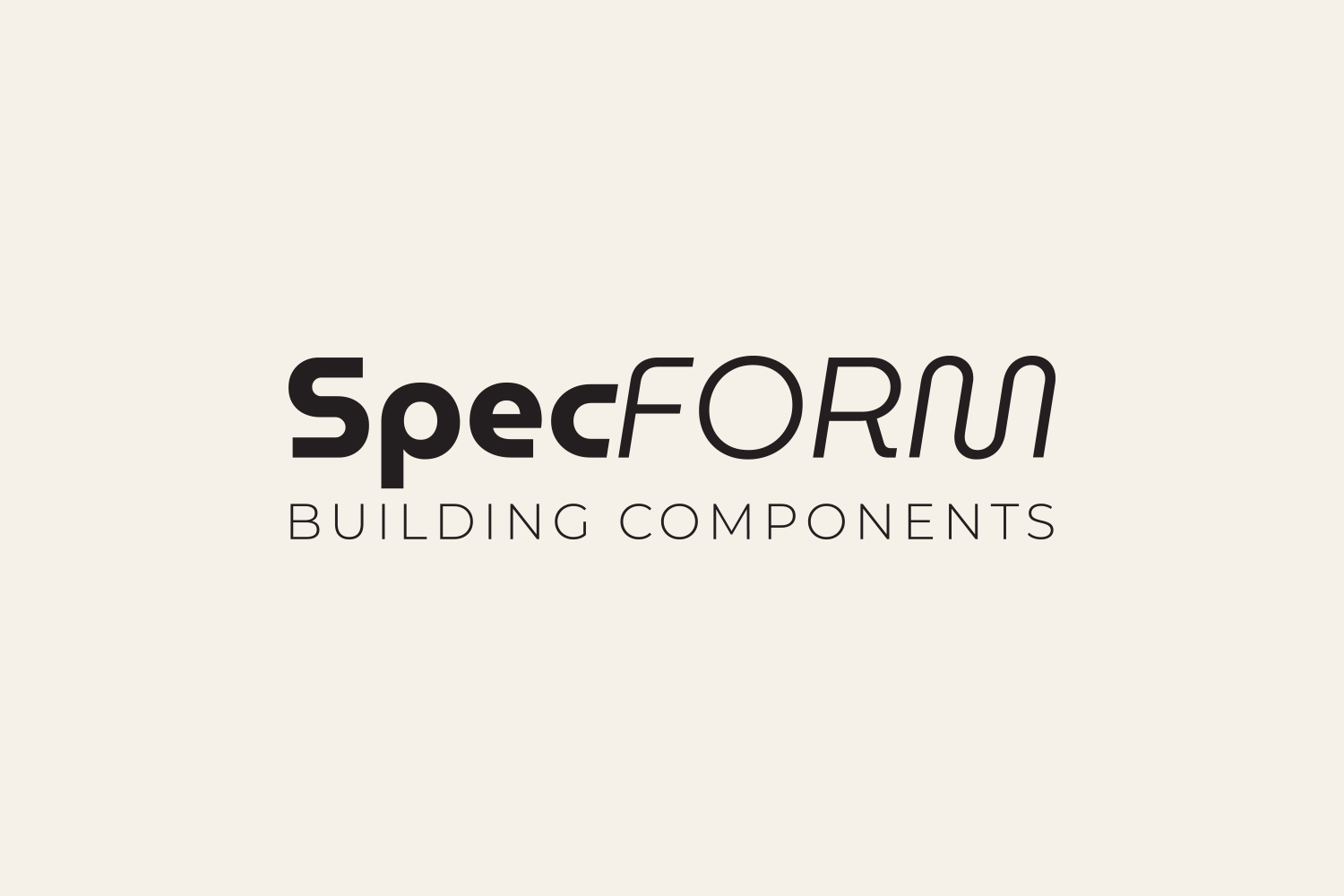 Logo Design by Bakuta Design for Specform Building Components LLC | Design #35269832