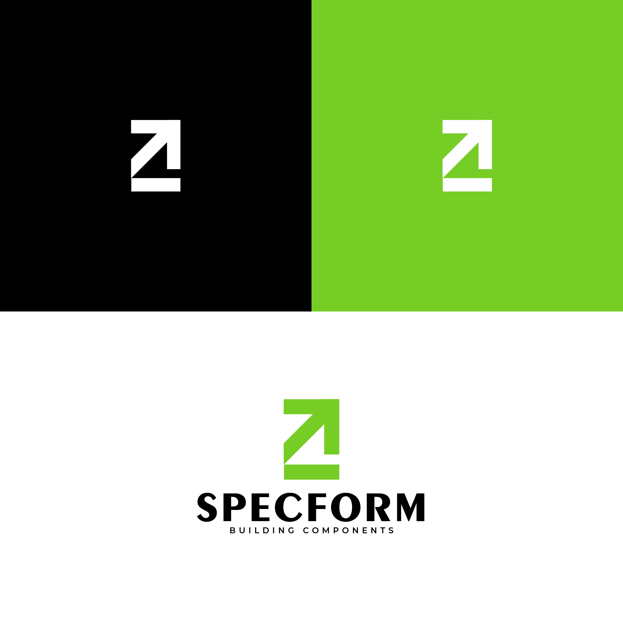 Logo Design by Echelon for Specform Building Components LLC | Design #35278439