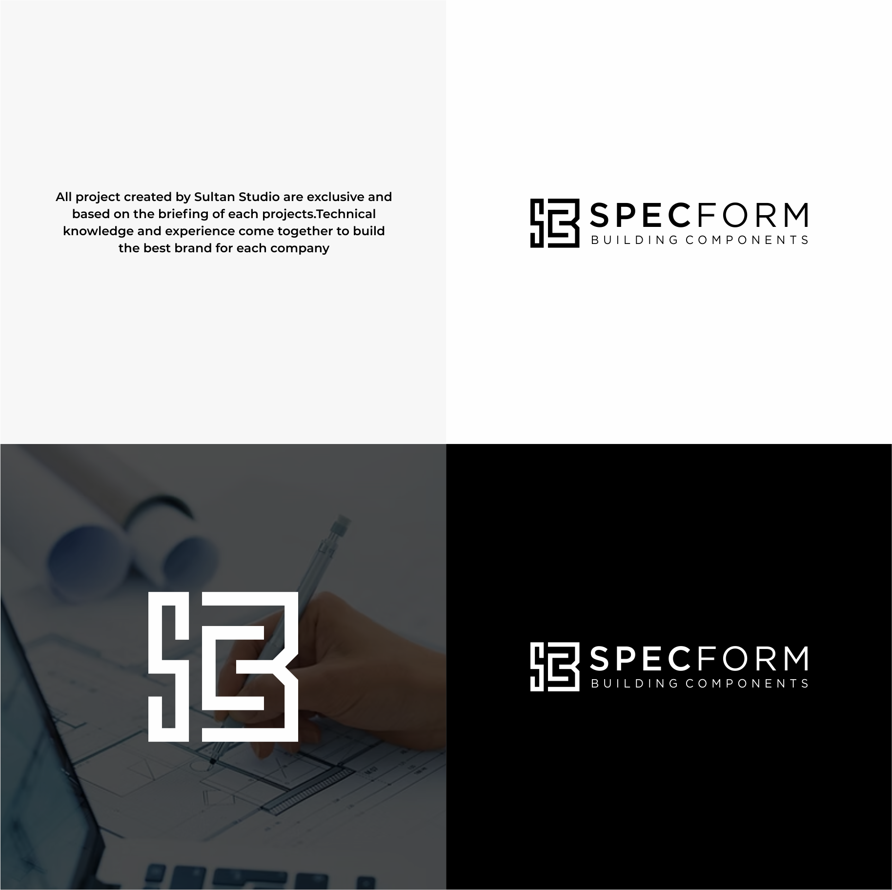 Diseño de Logo por Sultan  Studio para Specform Building Components LLC | Diseño #35270085