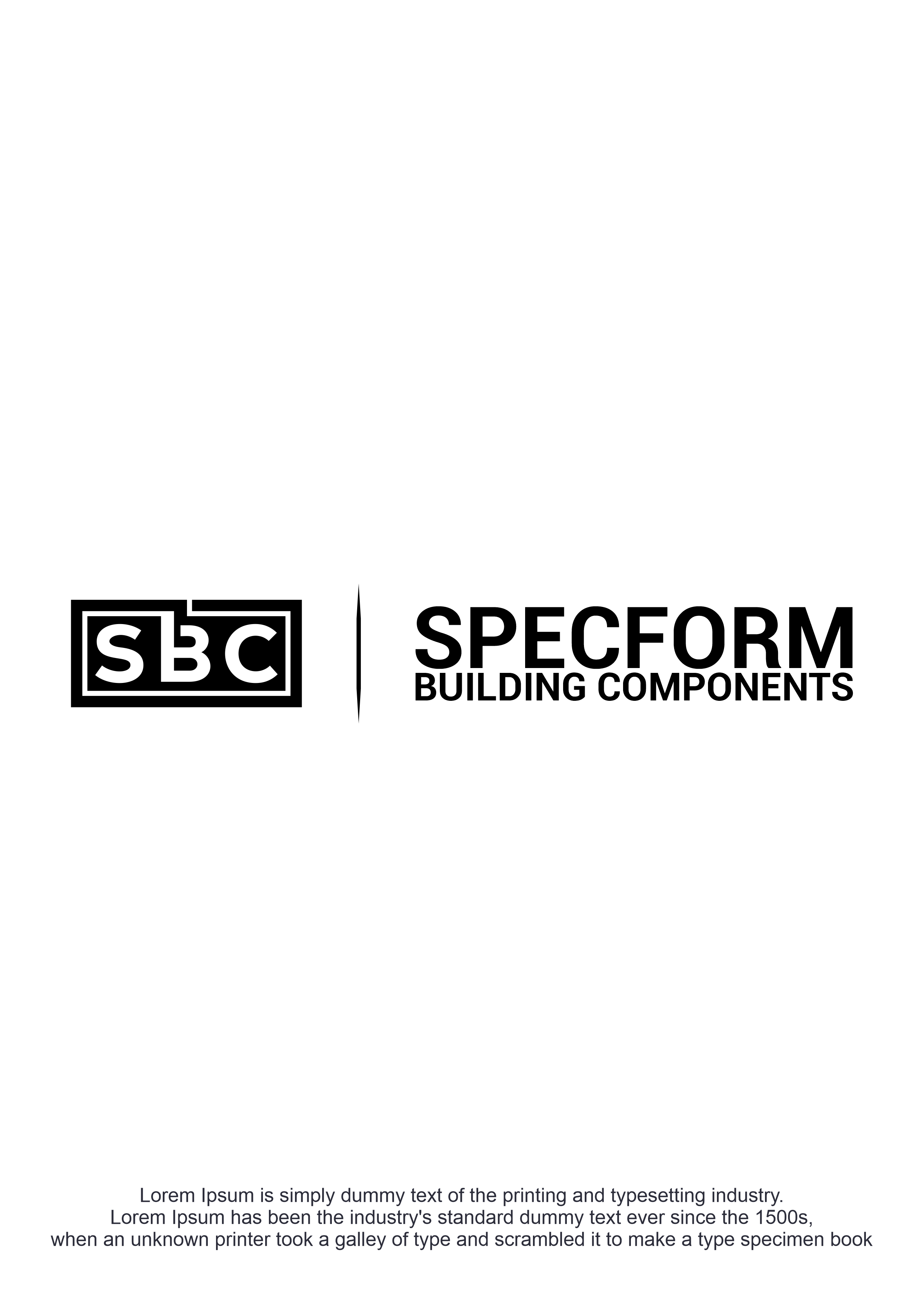 Diseño de Logo por Abigaill_design para Specform Building Components LLC | Diseño #35267608