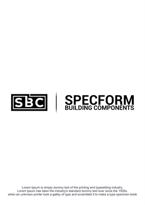 Diseño de Logo por Abigaill_design para Specform Building Components LLC | Diseño: #35267608
