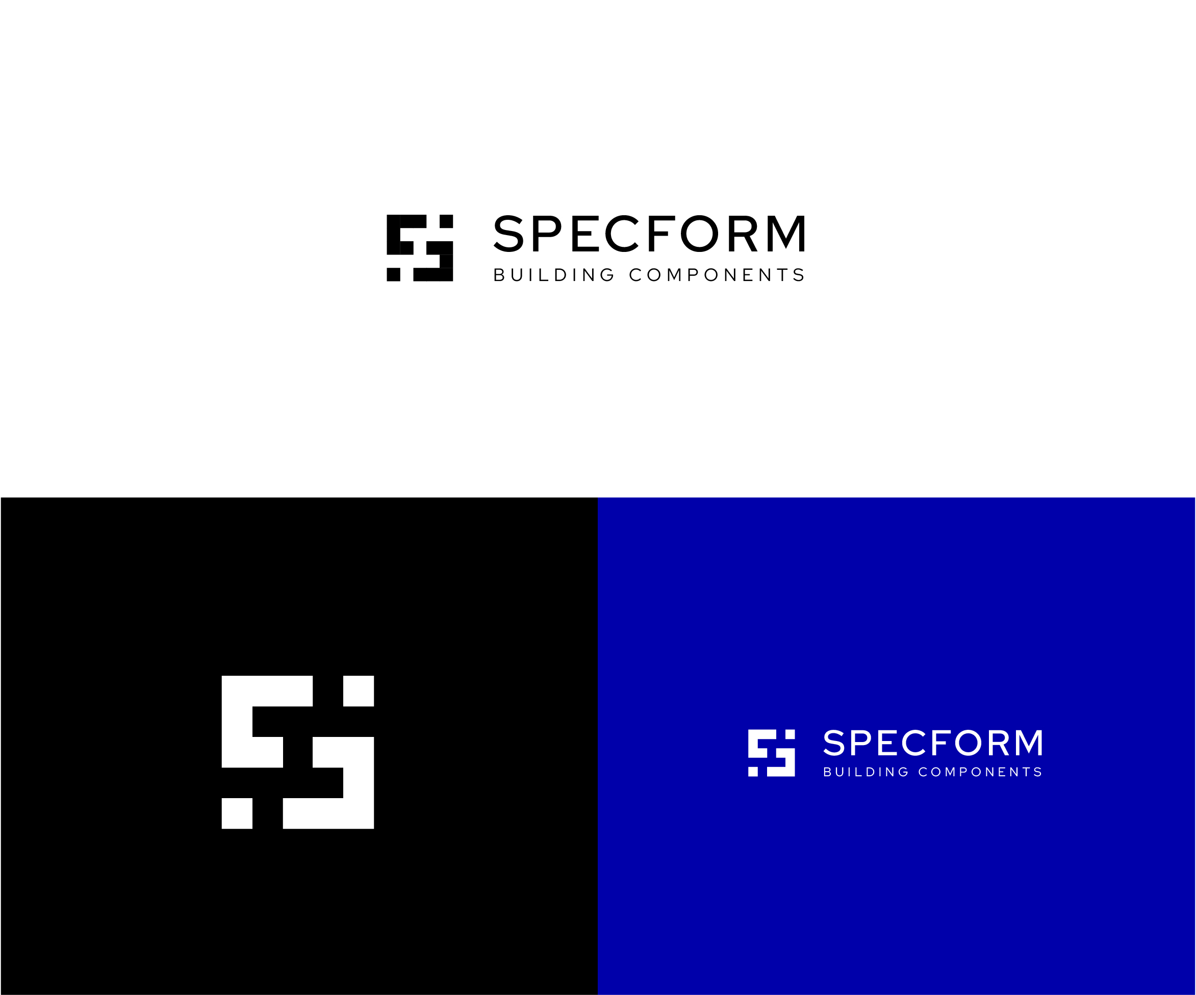 Diseño de Logo por Drawing Room para Specform Building Components LLC | Diseño #35268517